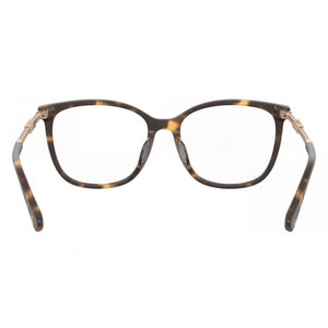 Moschino Rectangle Eyeglasses for Women — interior view, Polycarbonate demo lenses