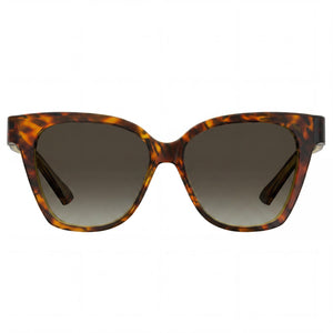 Moschino MOS 066/S Square Sunglasses for Women — front view, Plastic frame