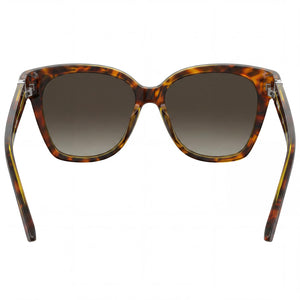 Moschino MOS 066/S Square Sunglasses for Women — interior view, Non-Polarized lens detail