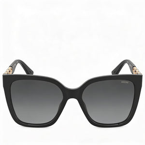 Moschino MOS098/S Square Sunglasses for Women — front view, Plastic frame