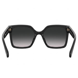 Moschino Mos123/S Butterfly Sunglasses for Women — interior view, Non-Polarized lens detail