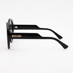 Moschino Mos125/S Round Sunglasses for Women — front view, Plastic frame