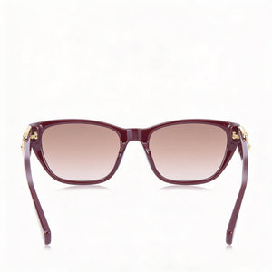 Moschino MOS130/S Cat Eye Sunglasses for Women — interior view, Non-Polarized lens detail