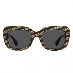Moschino MOS132/S Butterfly Sunglasses for Women — front view, Plastic frame