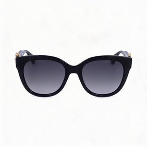 Moschino MOS143/S Cat Eye Sunglasses for Women — front view, Havana 2 frame