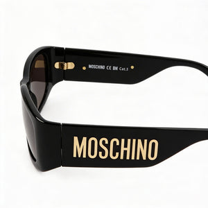 Moschino MOS145/S Rectangle Sunglasses for Unisex — front view, Cellulose Prop. Inj frame