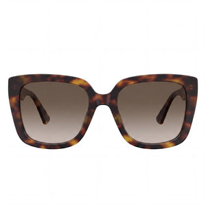 Moschino MOS146/S Square Sunglasses for Women — front view, Acetate frame