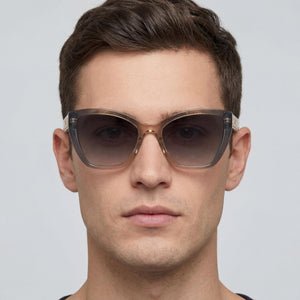 Moschino MOS155/S Cat Eye Sunglasses for Men — interior view, Non-Polarized lens detail