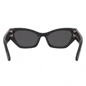 Moschino MOS159/S Rectangle Sunglasses for Women — interior view, Non-Polarized lens detail