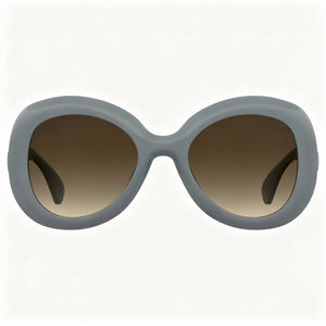 Moschino MOS162/S Oval Sunglasses for Women — front view, CELLULOSE PROP. INJ frame