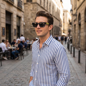 Moschino MOS166/S Black Sunglasses Men — lifestyle wear, outdoor commute and office breaks