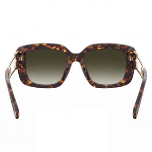 Moschino MOS168/S Rectangle Sunglasses for Women — interior view, Non-Polarized lens detail