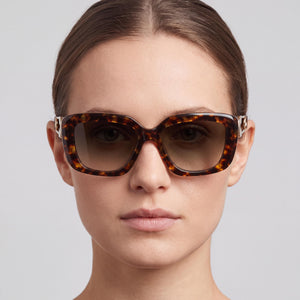 Moschino MOS168/S Havana Sunglasses Women — lifestyle wear, garden parties and weekend brunches
