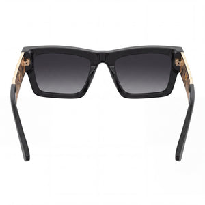 Moschino MOS171/S Rectangle Sunglasses for Women — interior view, Non-Polarized lens detail
