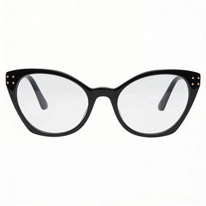 Moschino Mos582 Cat Eye Eyeglasses for Women — front view, Acetate