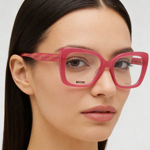 Moschino Mos614 Fuchsia Eyeglasses Women — lifestyle wear, office and reading