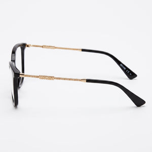 Moschino Mos616/f Rectangle Eyeglasses for Women — front view, Acetate