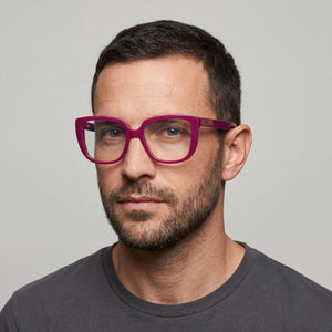 Moschino MOS622 Red Eyeglasses Unisex — lifestyle wear, office and reading