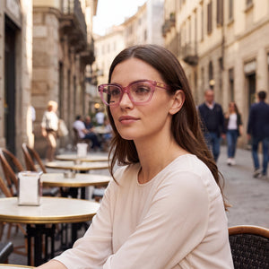 Moschino MOS628 Pink Eyeglasses Women — lifestyle wear, office and reading