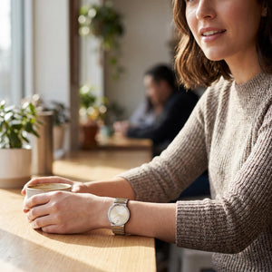 Movado Modern Bold Horizon 3601075 Unisex Watch — wrist wear, Stainless Steel band everyday timepiece