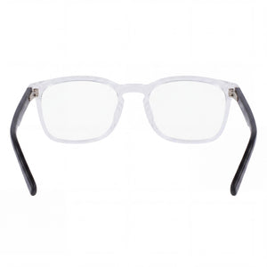 Nautica N8171 Rectangle Eyeglasses Men — side view, Black Metal temples