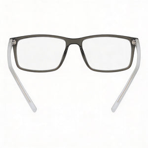 Nautica N8182 Rectangle Eyeglasses for Women — interior view, Polycarbonate demo lenses