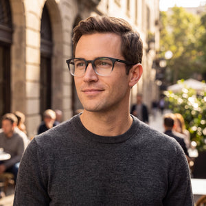 Nike 5020 40699 Black Eyeglasses Men — lifestyle wear, library reading and research hours