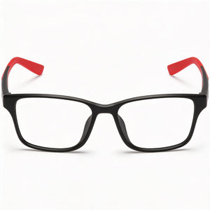 Nike 5038 Rectangle Eyeglasses for Women — front view, Injected