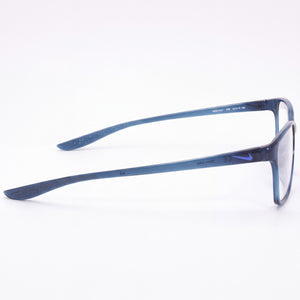 Nike 7027 Rectangle Eyeglasses for Men — front view, Metal