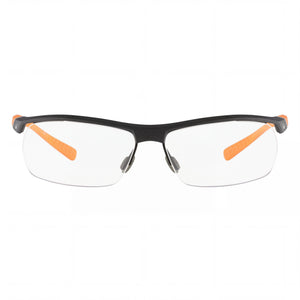 Nike 7071/2 Rectangle Eyeglasses for Men — front view, Plastic