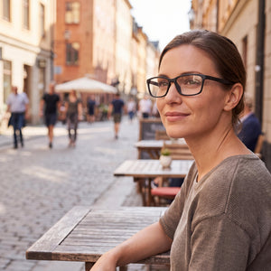 Nike 7118 N Black Eyeglasses Unisex — lifestyle wear, video calls and remote work days