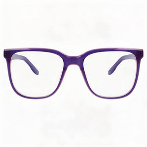 Nike 7166 Square Eyeglasses for Women — front view, Acetate