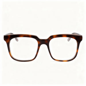 Nike 7167lb Rectangle Eyeglasses for Men — front view, Metal
