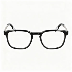 Nike 7171 Rectangle Eyeglasses Unisex — front view, Metal