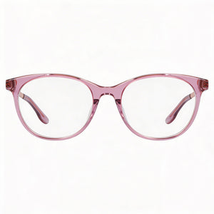 Nike 7173 Round Eyeglasses Unisex — front view, Acetate