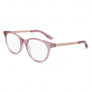 Nike 7173 Pink Round Eyeglasses Unisex, Acetate frame