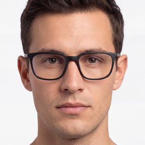 Nike 7250 Black Eyeglasses Unisex — lifestyle wear, library reading and research hours