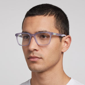 Nike 7273 Matte Wolf Grey Eyeglasses Unisex — lifestyle wear, office and screen work daily