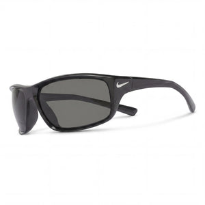 Nike Adrenaline Black Shield Sunglasses Unisex, Grey lens