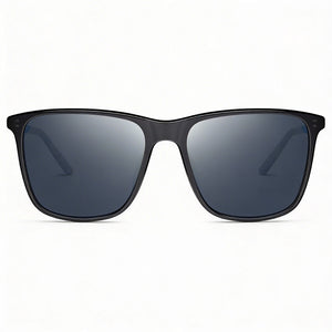 Nike Casual Square Sunglasses Unisex — front view, Stainless Steel frame