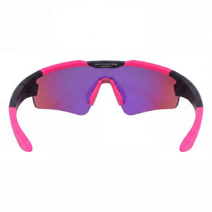 Nike CLOAK EV24005 Shield Sunglasses Men — side view, Non-Polarized Infrared Mirror lens