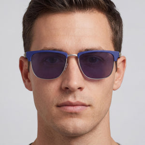 Nike Essence Groove IF1092X Rectangle Sunglasses for Men — interior view, Grey lens detail