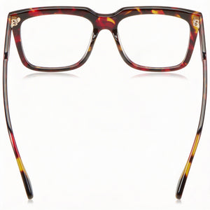 Nike Modern Square Eyeglasses for Men — interior view, Polycarbonate demo lenses