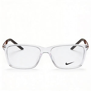 Nike NK7258 Rectangle Eyeglasses Unisex — front view, Acetate