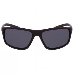 Nike V1112-001 Rectangle Sunglasses Unisex — front view, Alloy Steel frame
