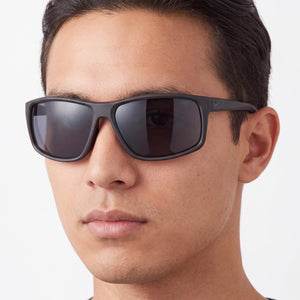 Nike V1112-001 Rectangle Sunglasses Unisex — interior view, Non-Polarized lens detail