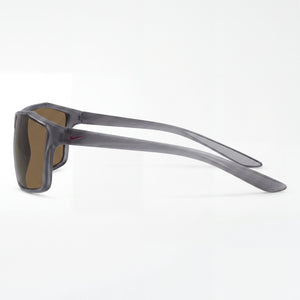 Nike Windstorm M Cw4672 Rectangle Sunglasses Men — side view, Non-Polarized Brown lens
