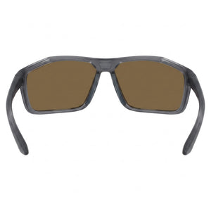 Nike Windstorm M Cw4672 Rectangle Sunglasses Men — side view, Non-Polarized Matte Dark Grey Brown Bronze lens