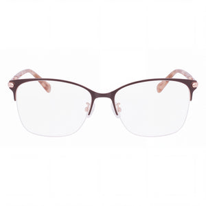 Nine West Nw8012 Rectangle Eyeglasses for Men — front view, Metal