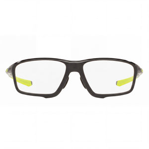 Oakley Ox8080 Rectangle Eyeglasses for Men — front view, Plastic